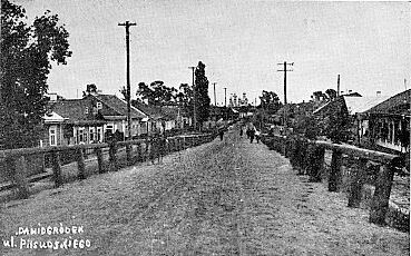 The main street in DavidHorodok, 1938