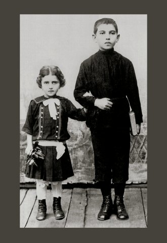 Bessie Fox Chase and Brother Ela Fox