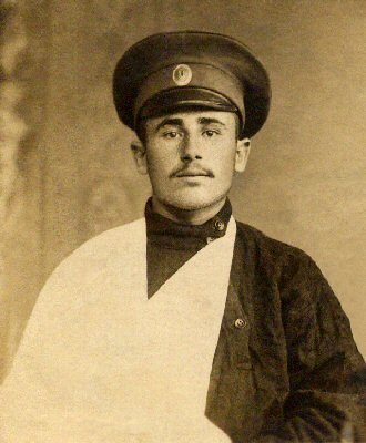Nechemiah Glassman as soldier